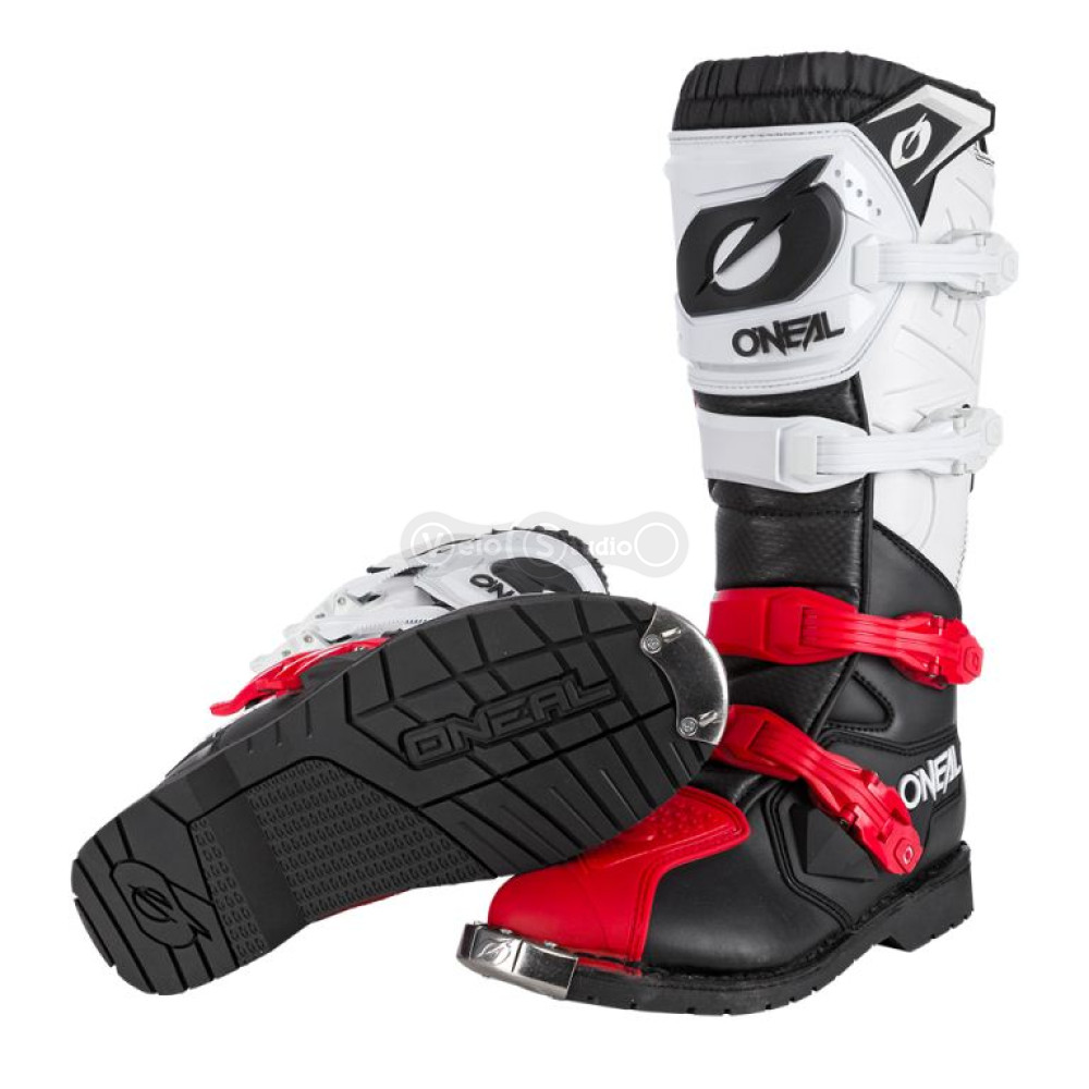 Мотоботи O`NEAL Rider Pro Boot Black Red EU 43