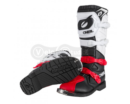 Мотоботы O`NEAL Rider Pro Boot Black Red EU 44