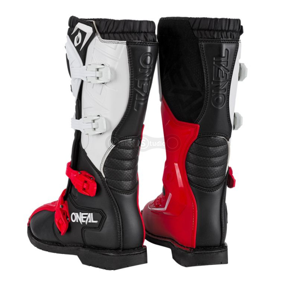 Мотоботи O`NEAL Rider Pro Boot Black Red EU 43