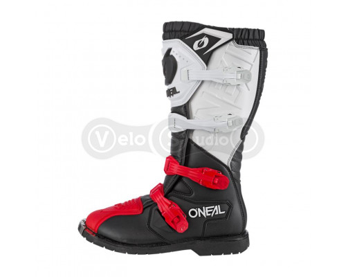 Мотоботы O`NEAL Rider Pro Boot Black Red EU 44