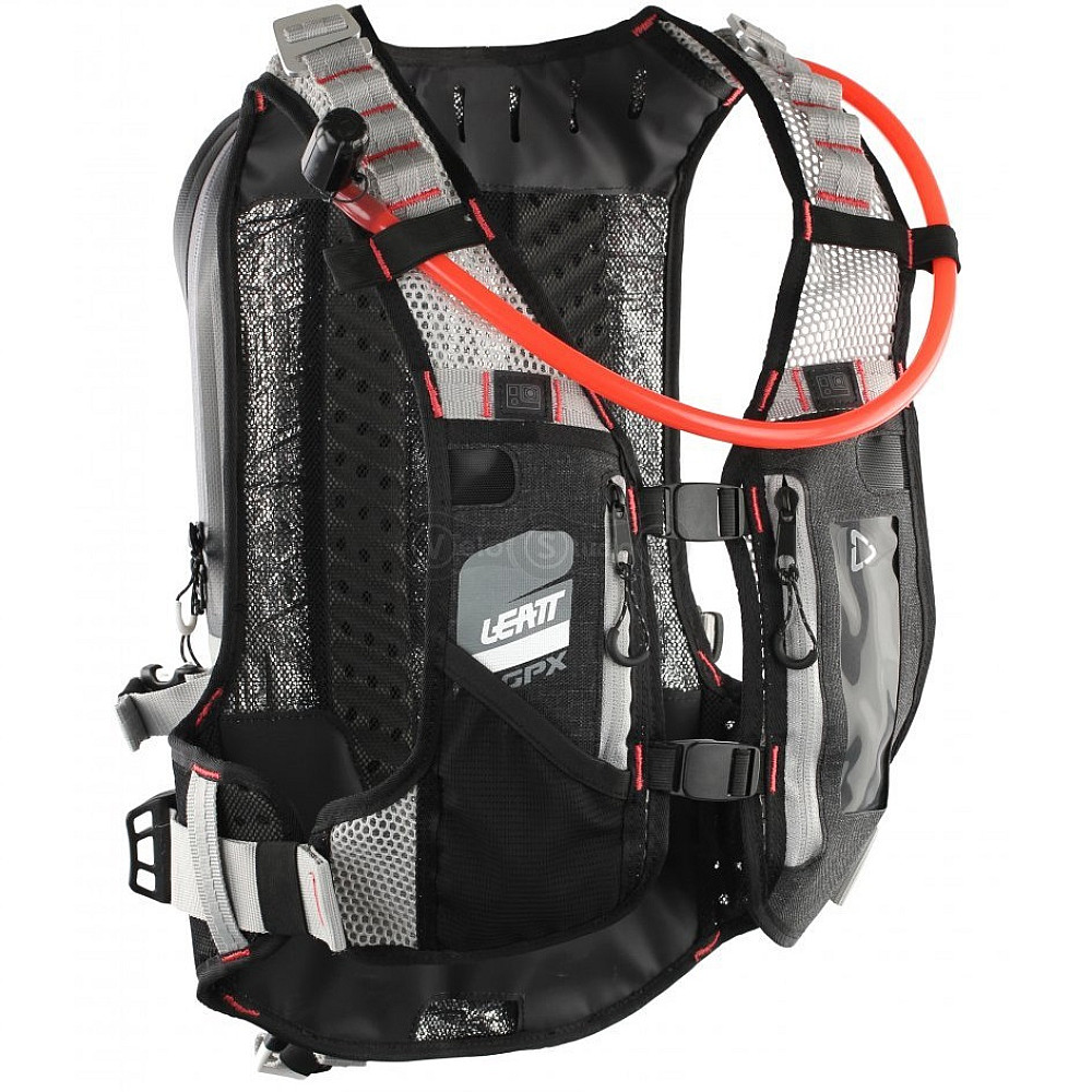 Рюкзак LEATT Hydration GPX Trail WP 2.0 Black Grey с питьевой системой 2 литра