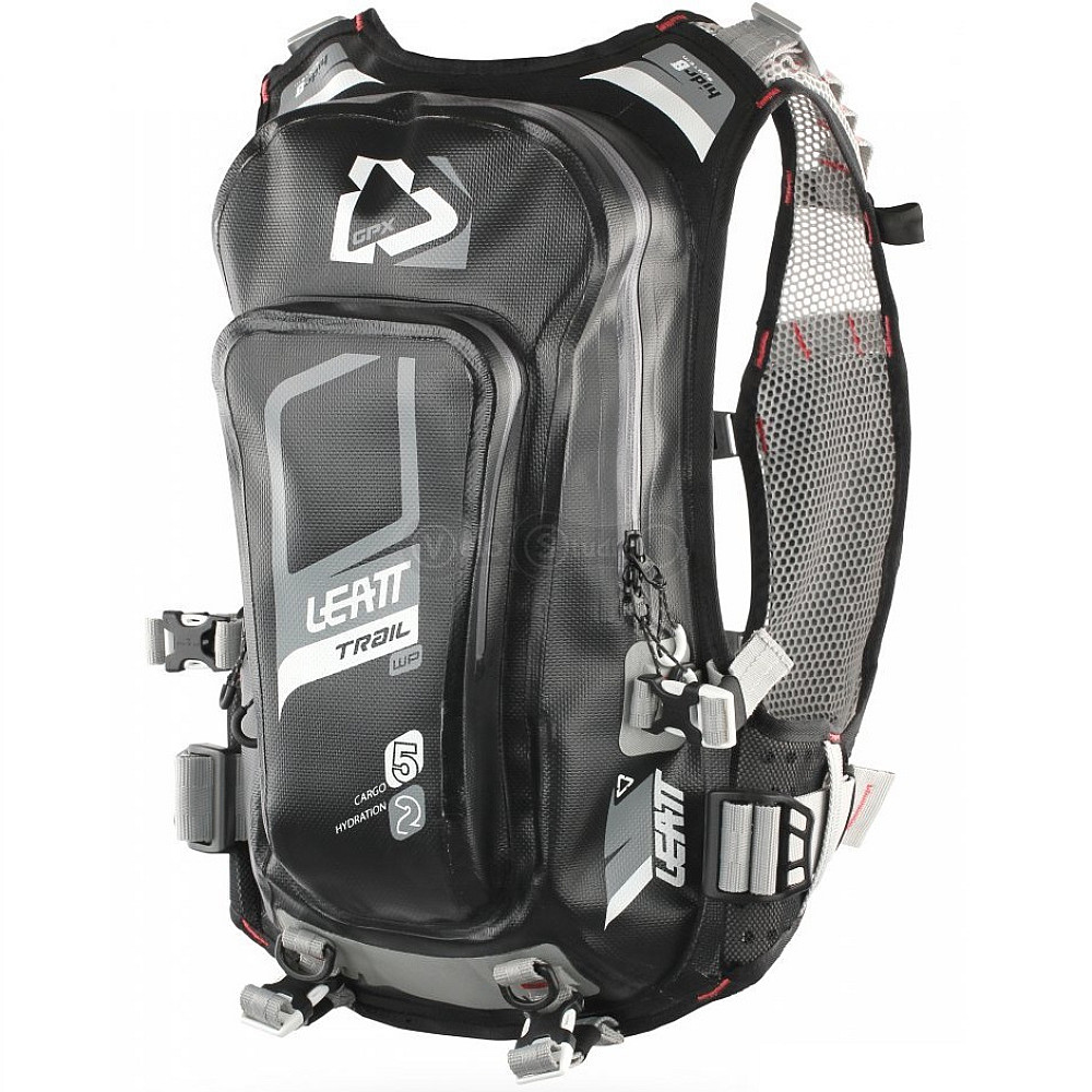 Рюкзак LEATT Hydration GPX Trail WP 2.0 Black Grey с питьевой системой 2 литра
