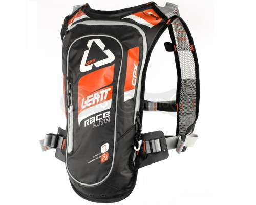 Рюкзак LEATT Hydration GPX Race HF 2.0 Orange Black с питьевой системой 2 литра