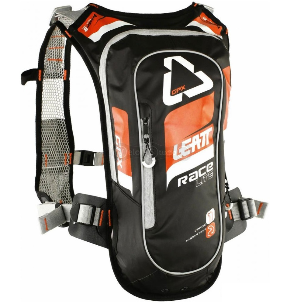 Рюкзак LEATT Hydration GPX Race HF 2.0 Orange Black з питною системою 2 літри