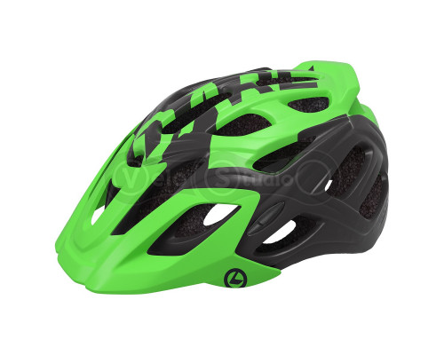 Шлем KLS Dare 18 черно-зеленый матовый M/L (58-61 см)