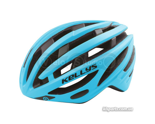 Шлем KLS Spurt голубой глянец M/L (58-62 sm)
