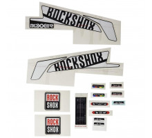 Стикеры RockShox DECAL KIT BOXXER 26/27.5 WHT/DFBLK