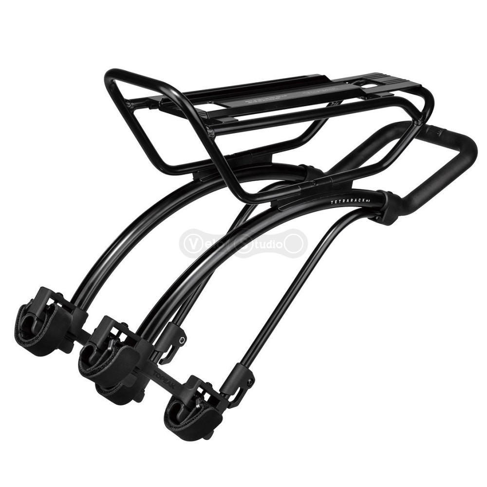 Багажник Topeak TetraRack M2, 12кг, алюмінієвий, чорний