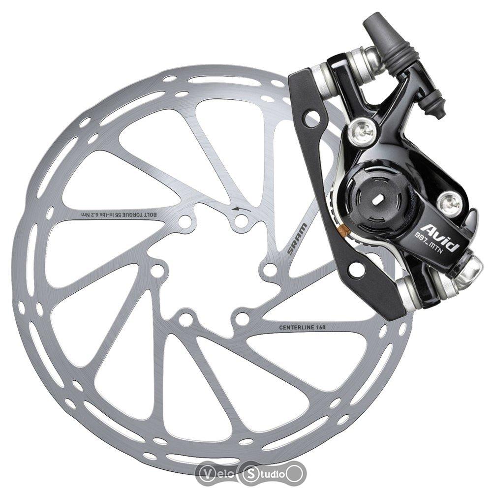 Тормоз дисковый Avid BB7 MTB S FR/RR IS/PM 160