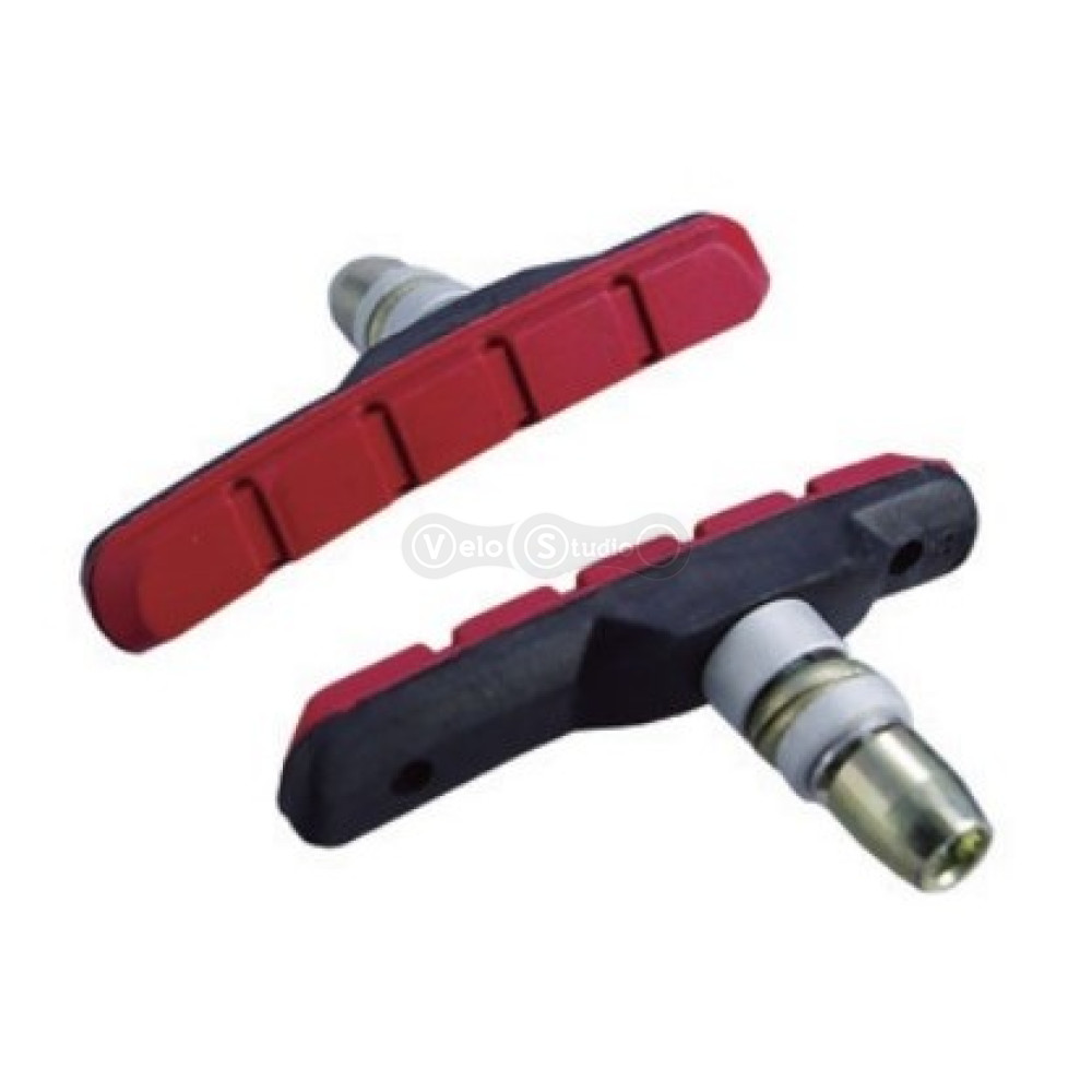 Тормозные колодки Alligator VB-610 72 мм для V-Brake черно-красные