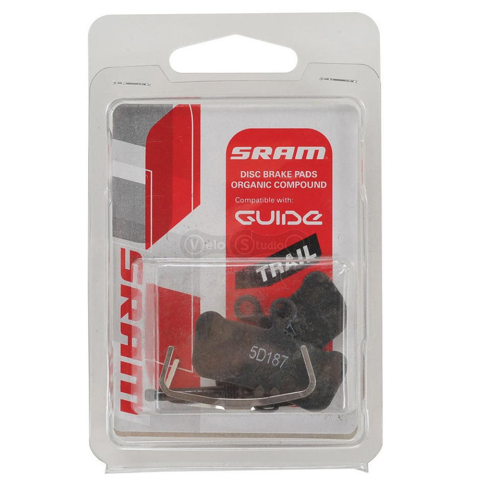 Колодки гальмівні Sram Guide / Trail / G2 органіка алюміній