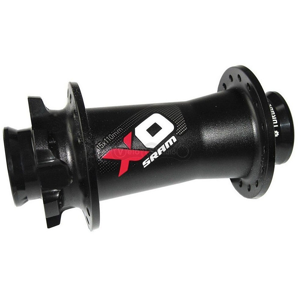 Втулка передняя Sram X0 DISC 15X110B 32H BLK/RD