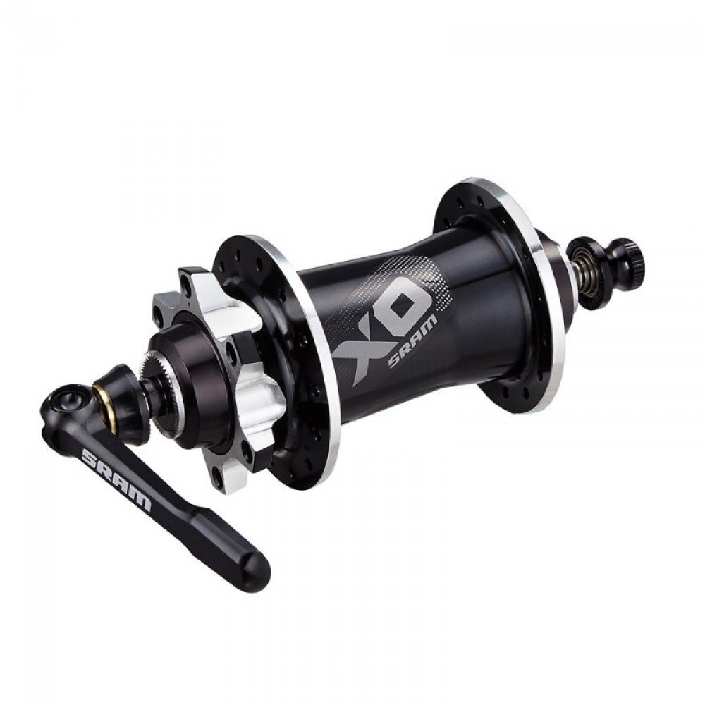 Втулка передняя Sram X0 DISC QR/15/20 32H BLK/SLV