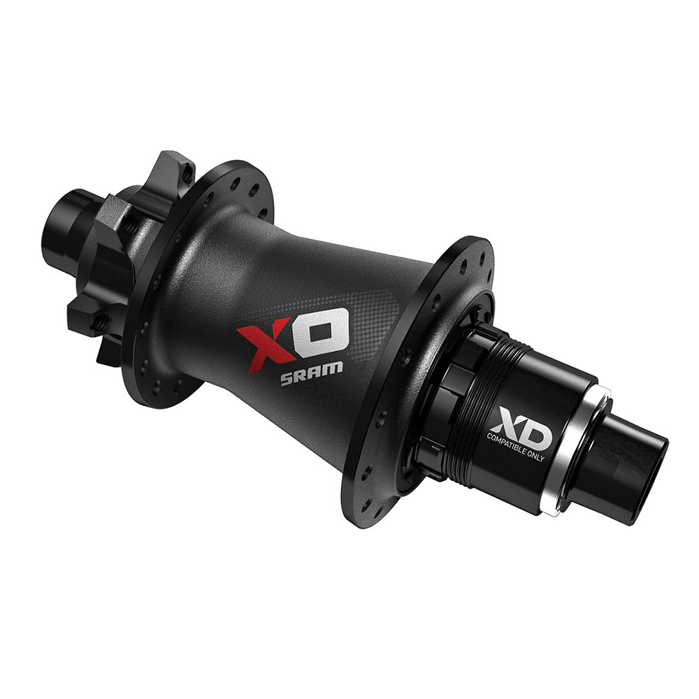 Втулка задняя Sram X0 DISC QR/12 32H BLK/RD XD