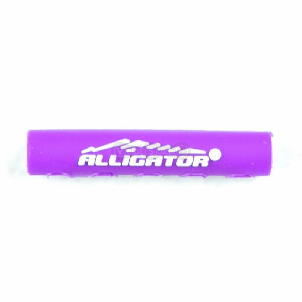 Защита рамы Alligator Sawtooth от трения тормозных рубашек фиолетовая