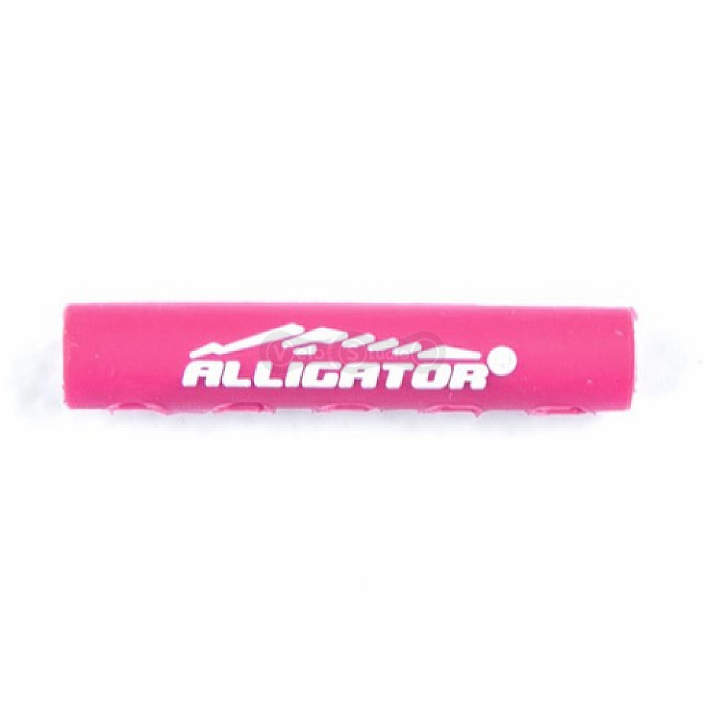 Защита рамы Alligator Sawtooth от трения тормозных рубашек розовая
