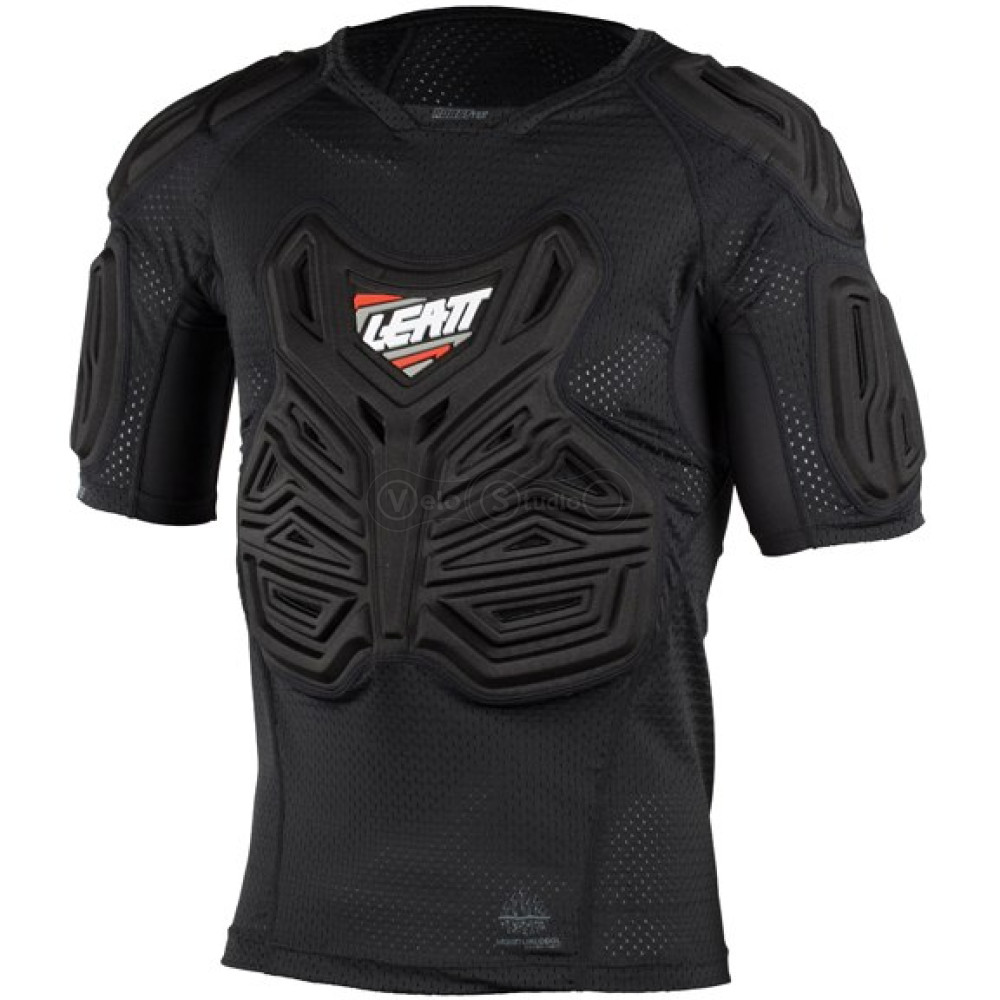 Защитная джерси LEATT Roost Tee Black размер L/XL