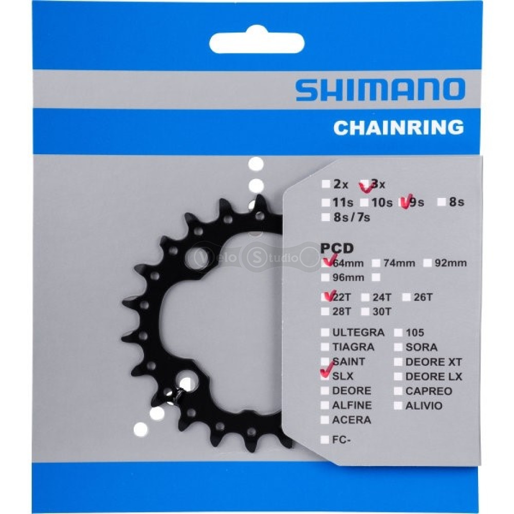 Зірка шатунів Shimano FC-M660 SLX 22 зуби
