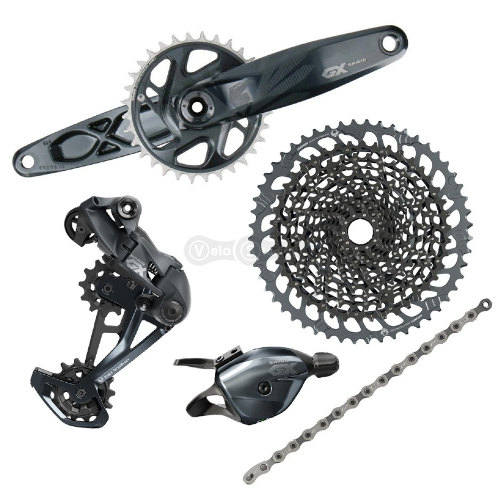 Групсет SRAM GX Eagle DUB Lunar 12 скоростей 170 32t XG-1275 10-52t