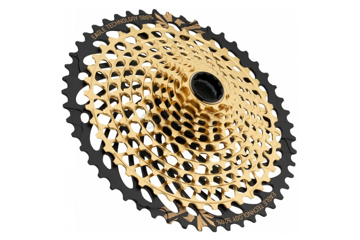 Кассета SRAM XX1 Eagle XG-1299 Gold 12 скор 10-52T золотая