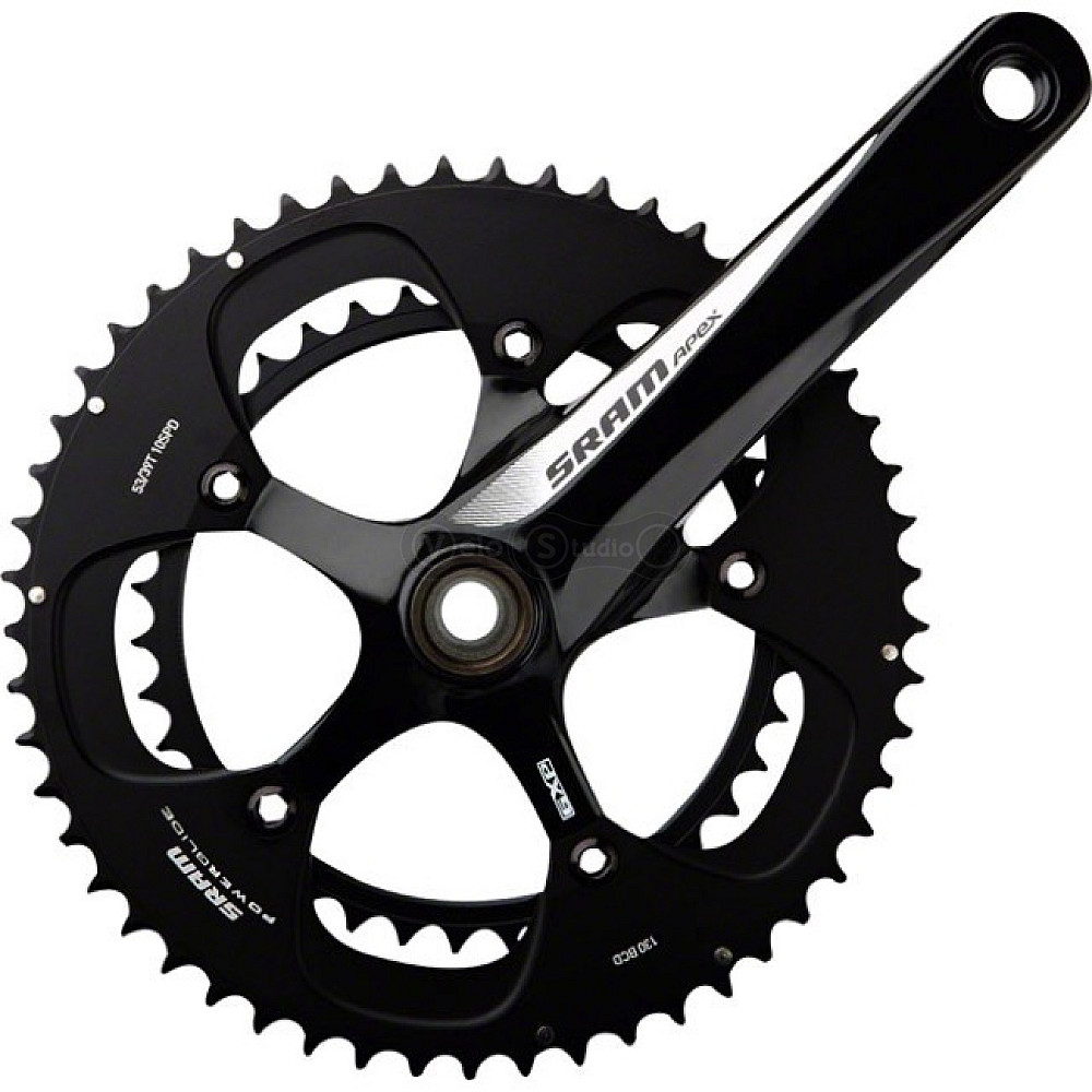 Шатуни SRAM APEX White GXP 170 мм 50-34 10 швидкостей