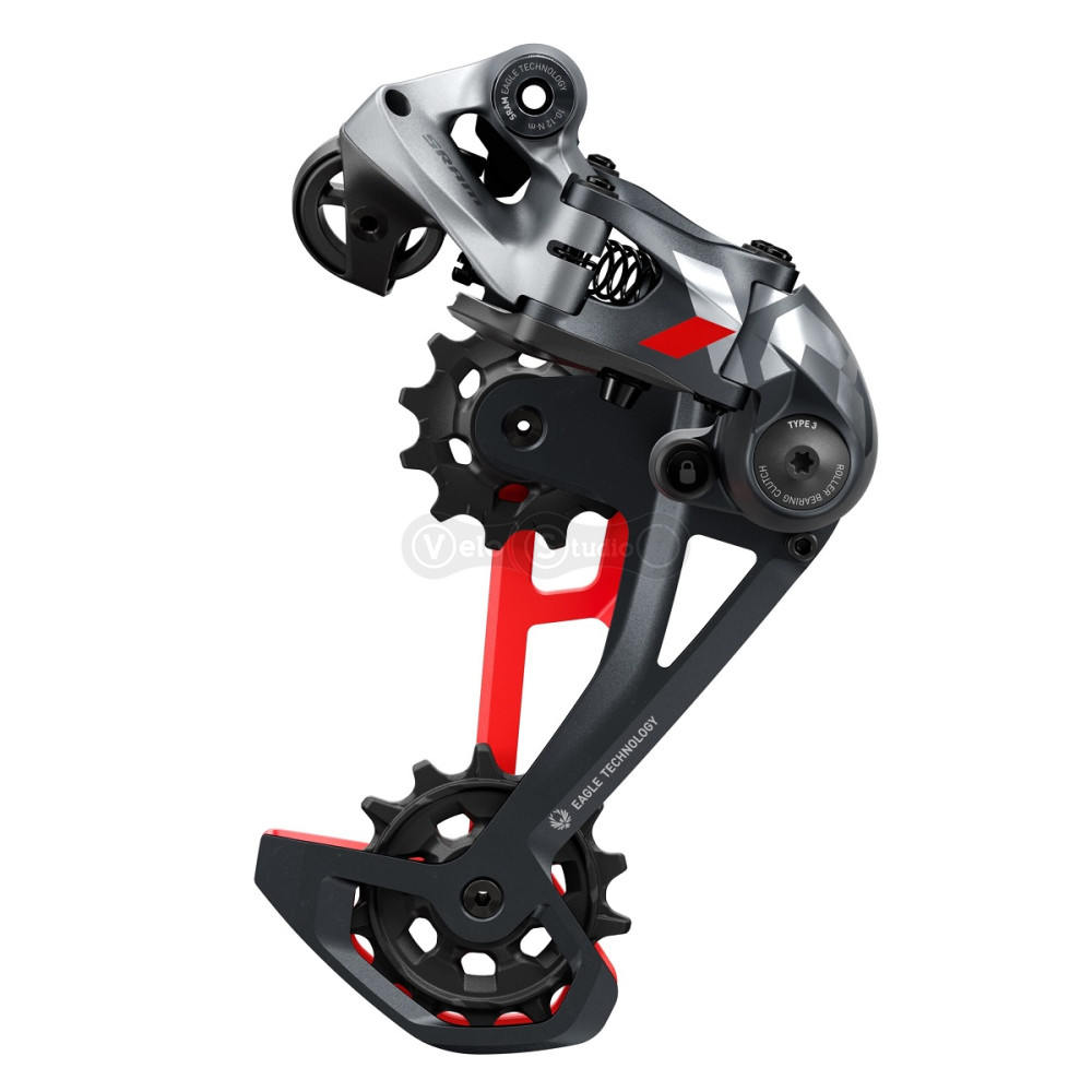 Задний переключатель Sram X01 Lunar Eagle Max 52T Red 12 скоростей
