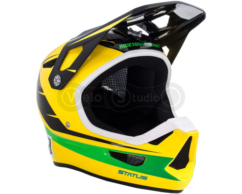 Вело шолом Ride 100% STATUS D-Day Yellow L