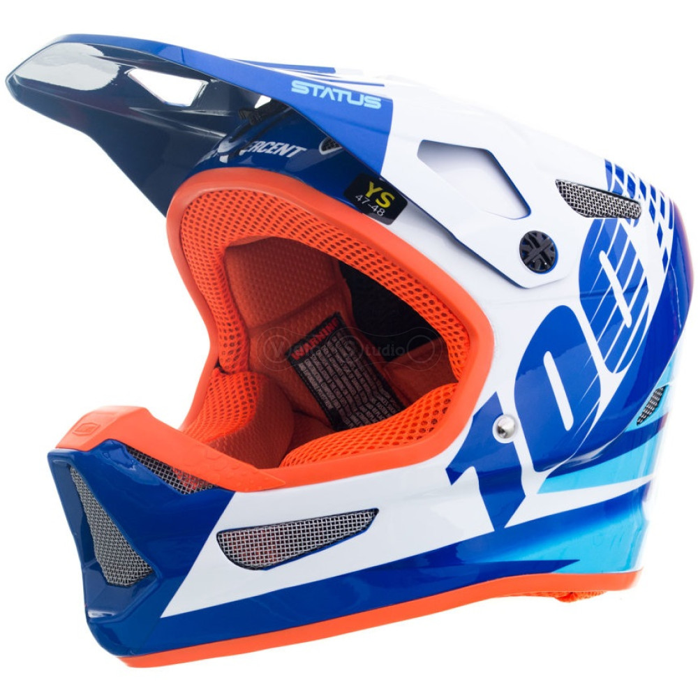 Вело шолом Ride 100% STATUS Kelton Blue L