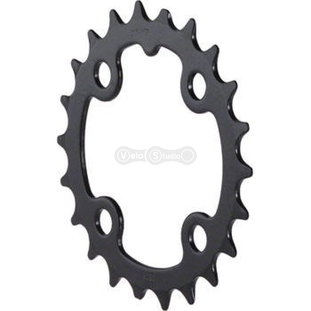 Звезда шатунов Truvativ Cring MTB 24T V1 64 мм STEEL MATTEBLACK