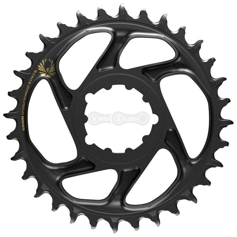 Звезда SRAM CR X-SYNC SL EAGLE 32T DM 3 OFFSET B GLD