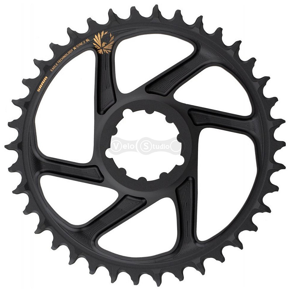 Звезда SRAM CR X-SYNC SL EAGLE 36T DM 3 OFFSET B GLD