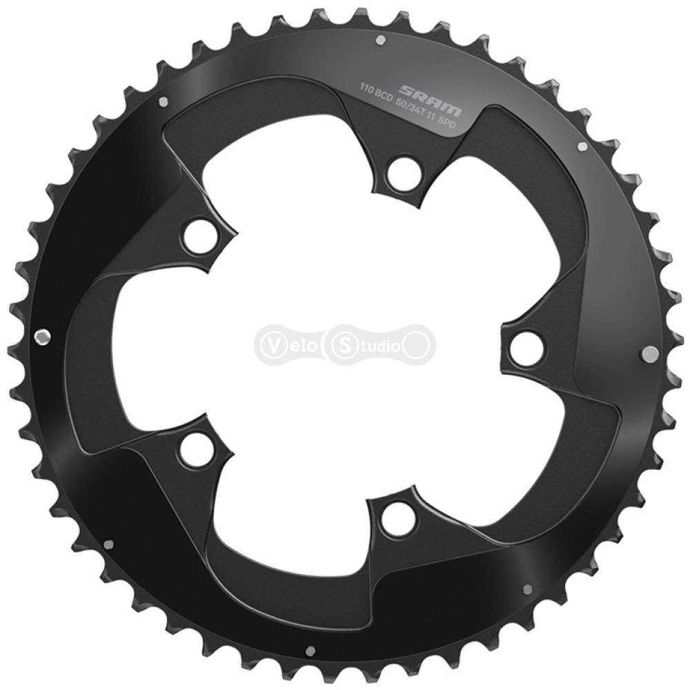 Звезда SRAM Red X-Glide CRING ROAD 50T 110 AL5 BTBLK 2PN