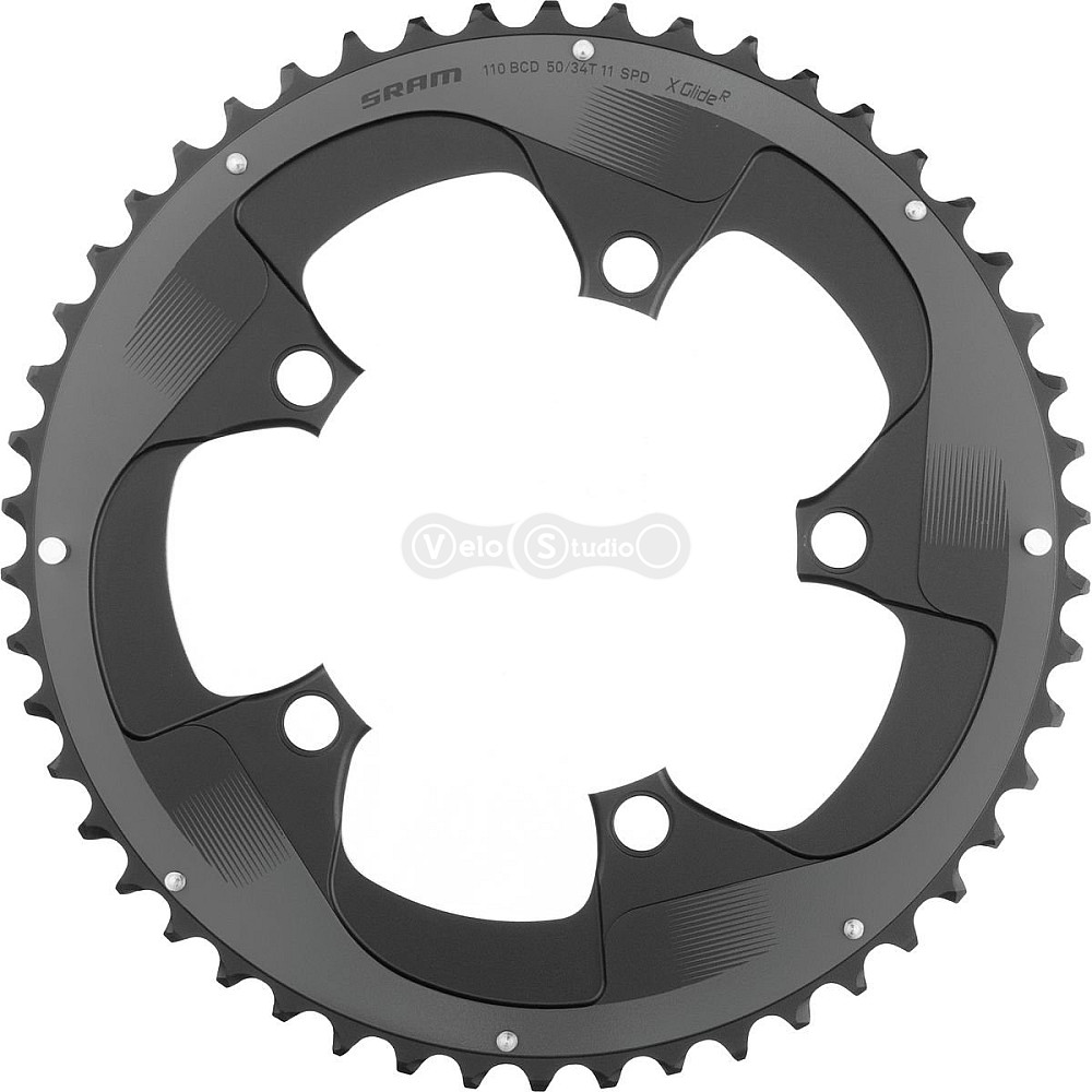 Звезда SRAM Red X-Glide CRING ROAD FRC 11S 50T 110 AL5BTBLK 2PN