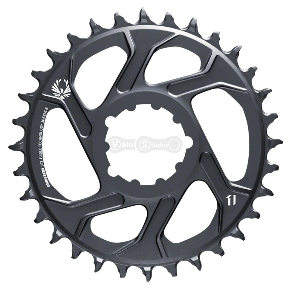 Зірка SRAM X-SYNC 2 30T Direct Mount 3mm Offset Boost Lunar Grey