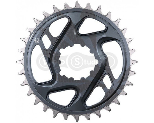 Звезда SRAM X-SYNC 2 32T Direct Mount 6mm Offset Cold Forged Lunar Grey