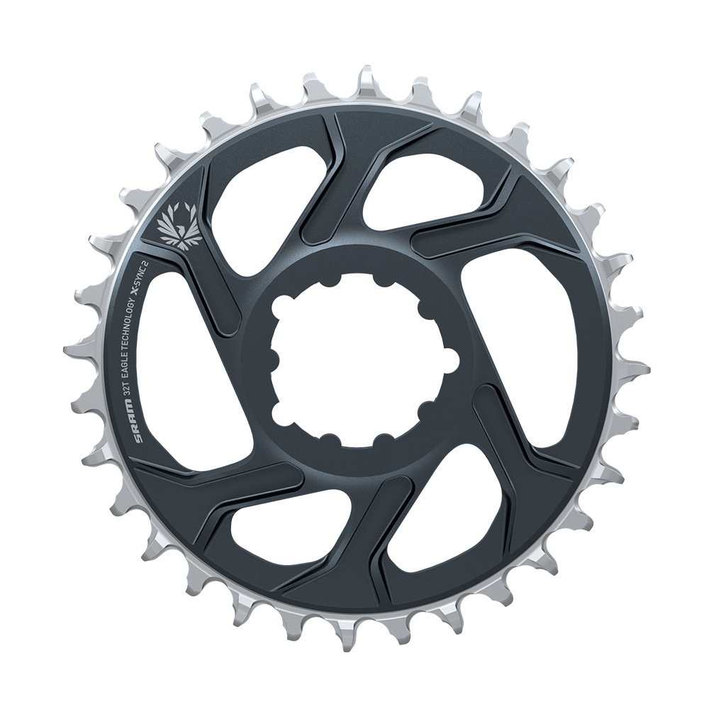 Зірка SRAM X-SYNC 2 32T Direct Mount 6mm Offset Lunar/Polar Grey