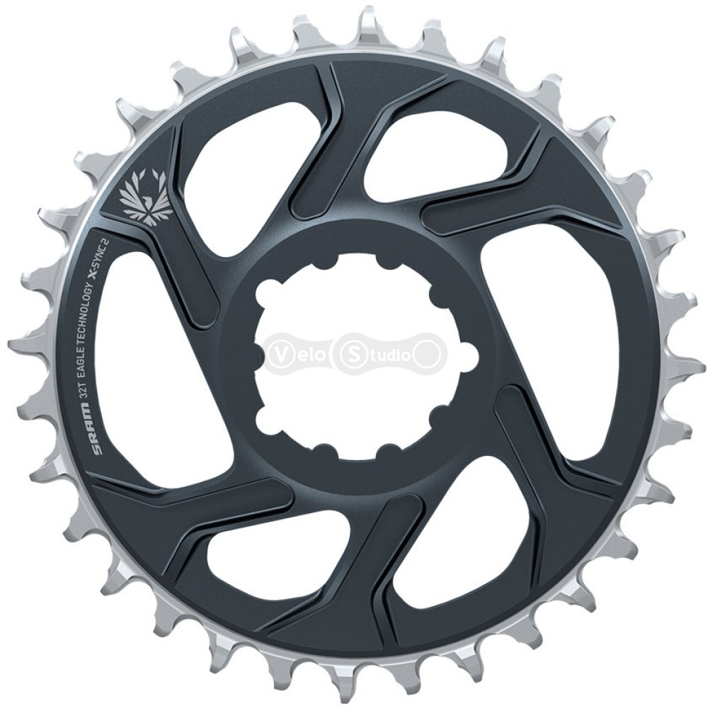 Звезда SRAM X-SYNC 2 34T Direct Mount 3mm Offset Boost Lunar/Polar Grey