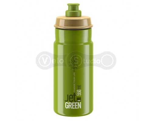 Фляга ELITE JET GREEN зелена 550 мл (з цукрової тростини)