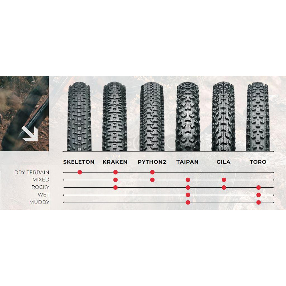 Покрышка Hutchinson PYTHON 2 26X2.10 TR SKW