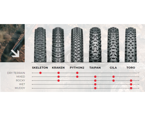 Покрышка Hutchinson PYTHON 2 26X2.10 TR SKW