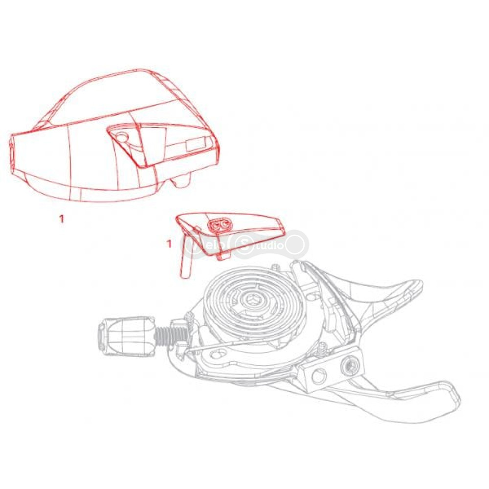 Кришка із затискачем Sram COVER KIT TRIGGER MMX NX EAGLE