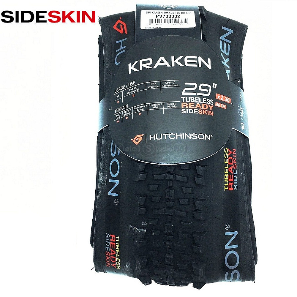 Покрышка Hutchinson Kraken 29X2,30 складная TL RLAB Sideskin