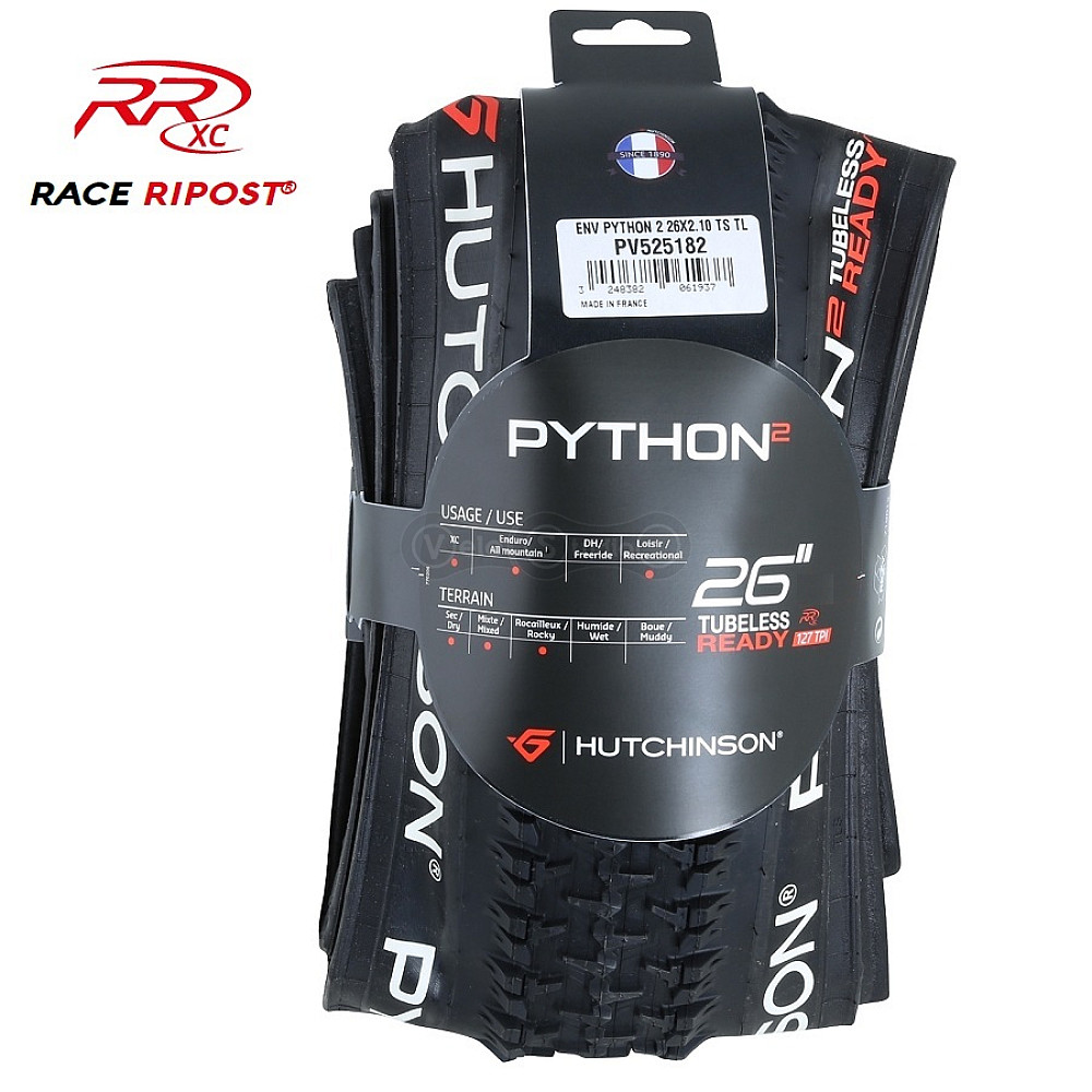 Покрышка Hutchinson PYTHON 2 26x2,25 складная TS TL