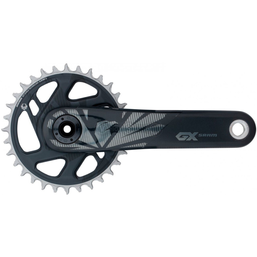 Шатуни Sram GX Carbon Eagle Boost Dub 170 мм 32T Lunar