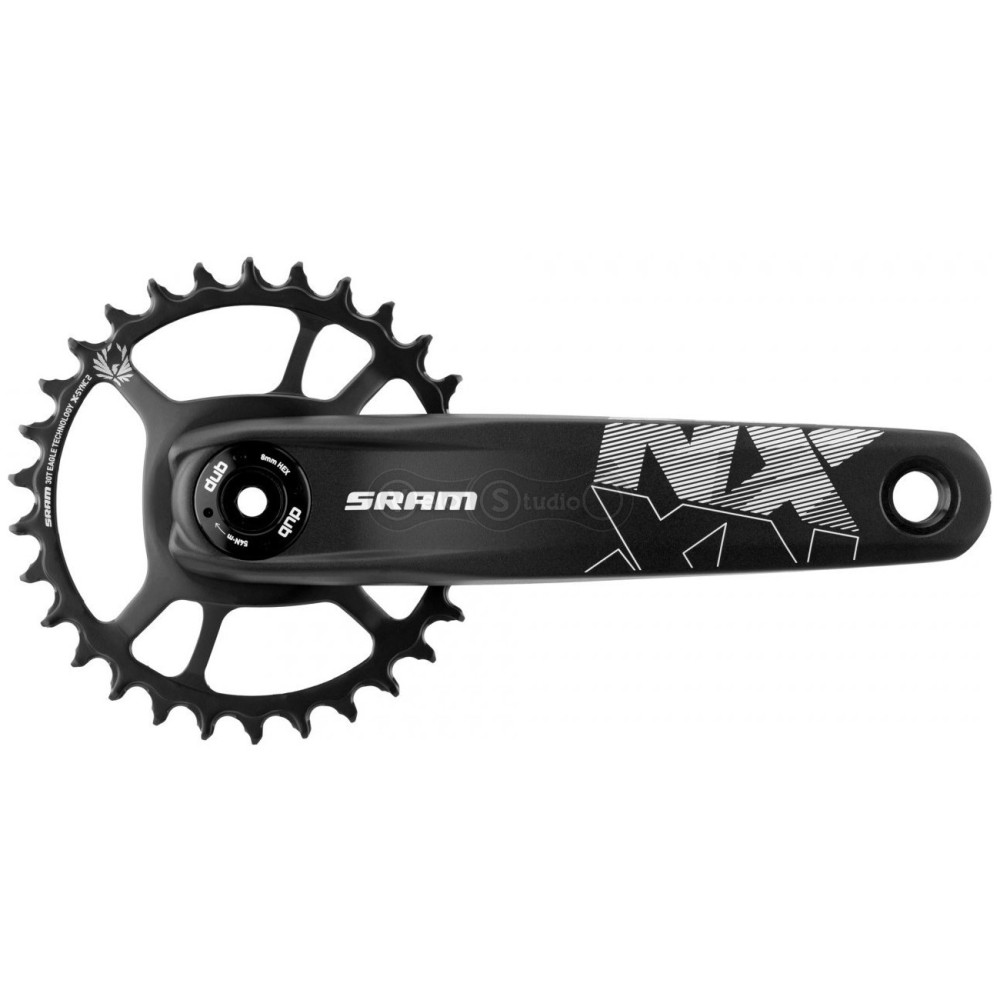 Шатуни Sram NX EAGLE FAT4 DUB 175 мм 30T