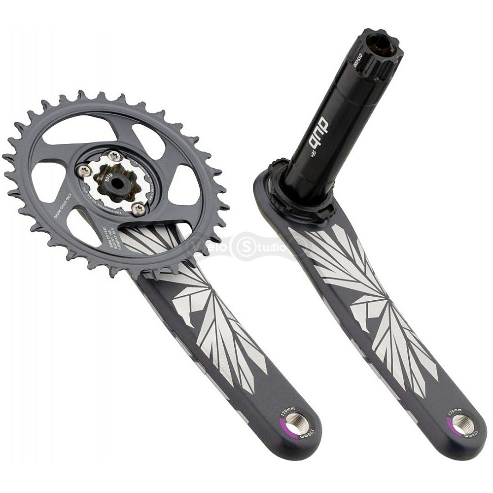 Шатуни Sram X01 Eagle Boost DUB 175 мм DM 32T X-Sync 2 Lunar