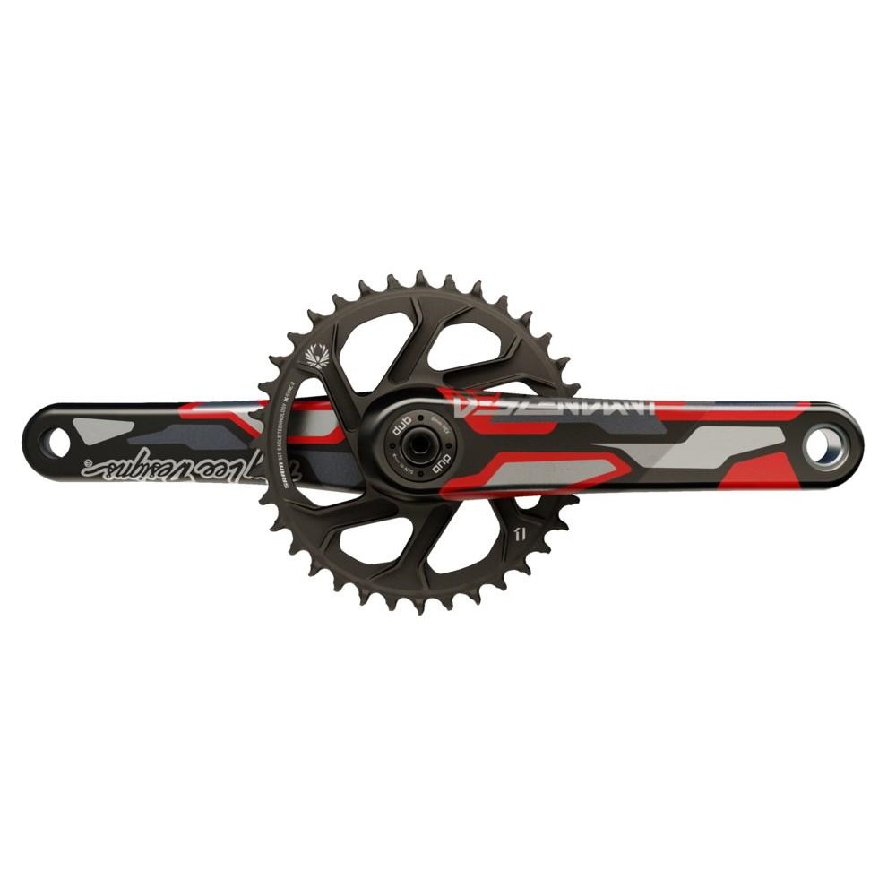 Шатуны Truvativ Descendant Troy Lee Designs DH DUB83 170 мм 36T Red
