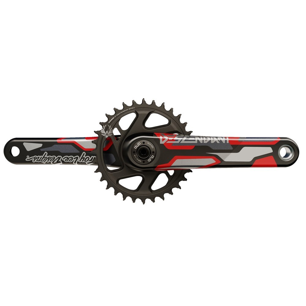 Шатуны Truvativ Descendant Boost Troy Lee Designs DUB 165 мм 32T Red