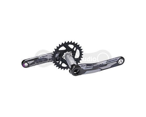 Шатуни Truvativ Descendant Boost Troy Lee Designs DUB 165 мм 32T Black