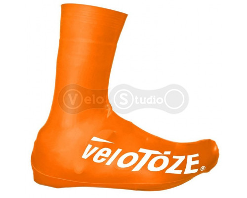 Велобахилы VELOTOZE Road оранжевые размер L (43-46)